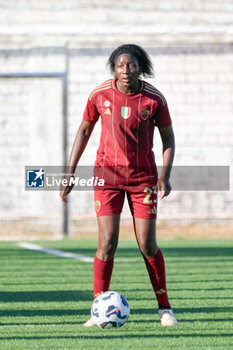 2024-08-13 - Hawa Cissoko (AS Roma Women)  during the friendly match AS Roma Women - Napoli Femminile at the Domenico Bartolani stadium in Cisterna di Latina (LT) on 13 August 2024. - ROMA WOMEN VS NAPOLI FEMMINILE - FRIENDLY MATCH - SOCCER