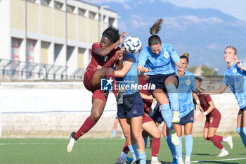 2024-08-13 - Hawa Cissoko (AS Roma Women)  during the friendly match AS Roma Women - Napoli Femminile at the Domenico Bartolani stadium in Cisterna di Latina (LT) on 13 August 2024. - ROMA WOMEN VS NAPOLI FEMMINILE - FRIENDLY MATCH - SOCCER