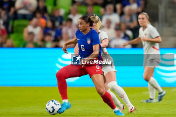 2024-10-24 - United States forward Lynn Williams (6) moves the ball - USA WOMEN VS ICELAND WOMEN - FRIENDLY MATCH - SOCCER