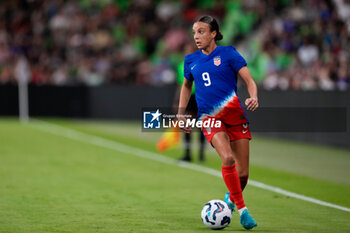 2024-10-24 - United States forward Mallory Swanson (9) moves the ball - USA WOMEN VS ICELAND WOMEN - FRIENDLY MATCH - SOCCER