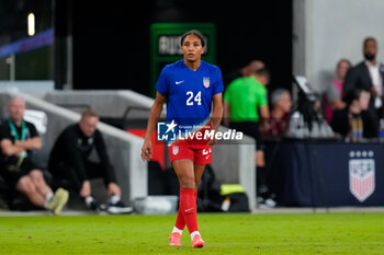 2024-10-24 - United States forward Yazmeen Ryan (24) - USA WOMEN VS ICELAND WOMEN - FRIENDLY MATCH - SOCCER