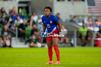 2024-10-24 - United States forward Jaedyn Shaw (15) - USA WOMEN VS ICELAND WOMEN - FRIENDLY MATCH - SOCCER