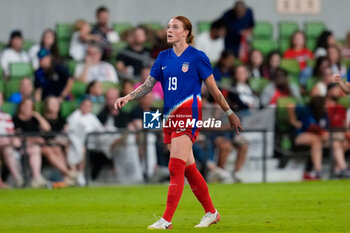 2024-10-24 - United States midfielder Hal Hershfelt (19) - USA WOMEN VS ICELAND WOMEN - FRIENDLY MATCH - SOCCER