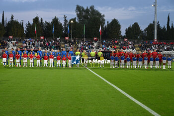 2024-10-25 - During the women's international friendly match between Italy and Malta FA at the Tre Fontane Stadium on October 25, 2024 in Rome, Italy. - ITALY WOMEN VS MALTA WOMEN - FRIENDLY MATCH - SOCCER