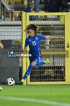 2024-10-25 - Benedetta Glionna (ITA) in action during the women's international friendly match between Italy and Malta FA at the Tre Fontane Stadium on October 25, 2024 in Rome, Italy. - ITALY WOMEN VS MALTA WOMEN - FRIENDLY MATCH - SOCCER