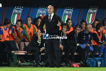 2024-10-25 - Andrea Soncin coach of Italy during the women's international friendly match between Italy and Malta FA at the Tre Fontane Stadium on October 25, 2024 in Rome, Italy. - ITALY WOMEN VS MALTA WOMEN - FRIENDLY MATCH - SOCCER