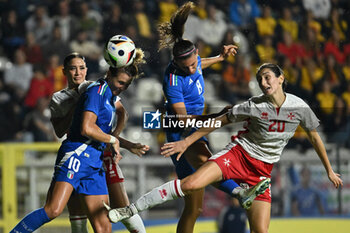 2024-10-25 - Cristiana Girelli (ITA) in action during the women's international friendly match between Italy and Malta FA at the Tre Fontane Stadium on October 25, 2024 in Rome, Italy. - ITALY WOMEN VS MALTA WOMEN - FRIENDLY MATCH - SOCCER