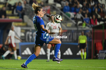 2024-10-25 - Cristiana Girelli (ITA) in action during the women's international friendly match between Italy and Malta FA at the Tre Fontane Stadium on October 25, 2024 in Rome, Italy. - ITALY WOMEN VS MALTA WOMEN - FRIENDLY MATCH - SOCCER