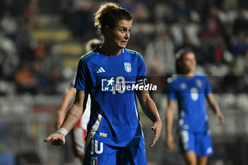 2024-10-25 - Cristiana Girelli (ITA) during the women's international friendly match between Italy and Malta FA at the Tre Fontane Stadium on October 25, 2024 in Rome, Italy. - ITALY WOMEN VS MALTA WOMEN - FRIENDLY MATCH - SOCCER