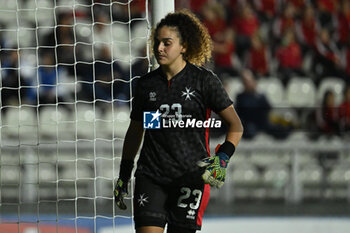 2024-10-25 - Patricia Ebejer (MLT) during the women's international friendly match between Italy and Malta FA at the Tre Fontane Stadium on October 25, 2024 in Rome, Italy. - ITALY WOMEN VS MALTA WOMEN - FRIENDLY MATCH - SOCCER