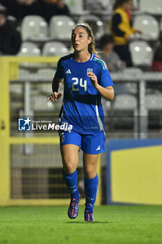 2024-10-25 - Maria Luisa Filangeri (ITA) in action during the women's international friendly match between Italy and Malta FA at the Tre Fontane Stadium on October 25, 2024 in Rome, Italy. - ITALY WOMEN VS MALTA WOMEN - FRIENDLY MATCH - SOCCER