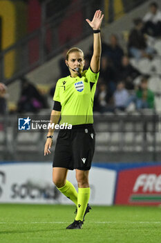 2024-10-25 - Referee Ioanna Allayyaiotou (CYP) during the women's international friendly match between Italy and Malta FA at the Tre Fontane Stadium on October 25, 2024 in Rome, Italy. - ITALY WOMEN VS MALTA WOMEN - FRIENDLY MATCH - SOCCER