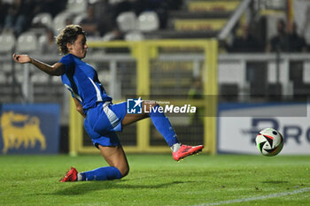 2024-10-25 - Valentina Giacinti (ITA) in action during the women's international friendly match between Italy and Malta FA at the Tre Fontane Stadium on October 25, 2024 in Rome, Italy. - ITALY WOMEN VS MALTA WOMEN - FRIENDLY MATCH - SOCCER