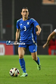 2024-10-25 - Lucia Di Guglielmo (ITA) in action during the women's international friendly match between Italy and Malta FA at the Tre Fontane Stadium on October 25, 2024 in Rome, Italy. - ITALY WOMEN VS MALTA WOMEN - FRIENDLY MATCH - SOCCER