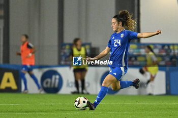 2024-10-25 - Maria Luisa Filangeri (ITA) in action during the women's international friendly match between Italy and Malta FA at the Tre Fontane Stadium on October 25, 2024 in Rome, Italy. - ITALY WOMEN VS MALTA WOMEN - FRIENDLY MATCH - SOCCER