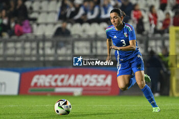 2024-10-25 - Lucia Di Guglielmo (ITA) in action during the women's international friendly match between Italy and Malta FA at the Tre Fontane Stadium on October 25, 2024 in Rome, Italy. - ITALY WOMEN VS MALTA WOMEN - FRIENDLY MATCH - SOCCER