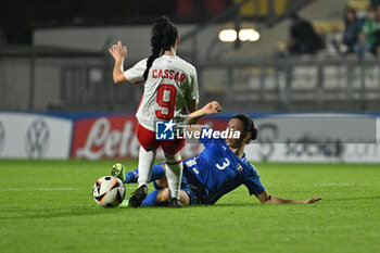 2024-10-25 - Alishia Cassar (MLT) and Lucia Di Guglielmo (ITA) in action during the women's international friendly match between Italy and Malta FA at the Tre Fontane Stadium on October 25, 2024 in Rome, Italy. - ITALY WOMEN VS MALTA WOMEN - FRIENDLY MATCH - SOCCER