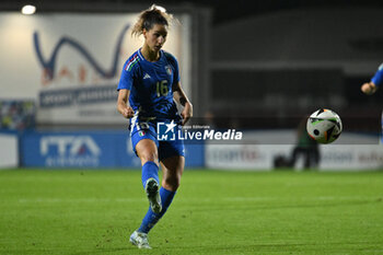 2024-10-25 - Emma Severini (ITA) in action during the women's international friendly match between Italy and Malta FA at the Tre Fontane Stadium on October 25, 2024 in Rome, Italy. - ITALY WOMEN VS MALTA WOMEN - FRIENDLY MATCH - SOCCER