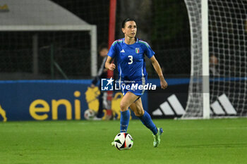 2024-10-25 - Lucia Di Guglielmo (ITA) in action during the women's international friendly match between Italy and Malta FA at the Tre Fontane Stadium on October 25, 2024 in Rome, Italy. - ITALY WOMEN VS MALTA WOMEN - FRIENDLY MATCH - SOCCER