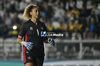 2024-10-25 - Raisa Costantino (MLT) during the women's international friendly match between Italy and Malta FA at the Tre Fontane Stadium on October 25, 2024 in Rome, Italy. - ITALY WOMEN VS MALTA WOMEN - FRIENDLY MATCH - SOCCER