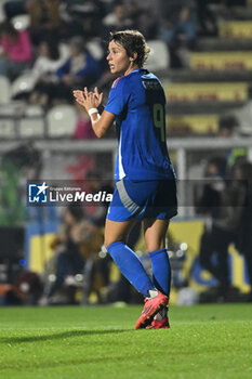 2024-10-25 - Valentina Giacinti (ITA) during the women's international friendly match between Italy and Malta FA at the Tre Fontane Stadium on October 25, 2024 in Rome, Italy. - ITALY WOMEN VS MALTA WOMEN - FRIENDLY MATCH - SOCCER