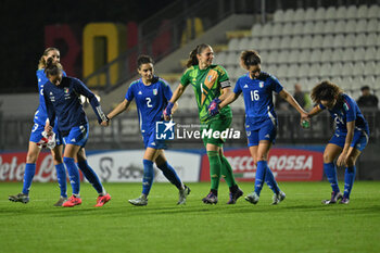 2024-10-25 - Italy Team are greeting the fans during the women's international friendly match between Italy and Malta FA at the Tre Fontane Stadium on October 25, 2024 in Rome, Italy. - ITALY WOMEN VS MALTA WOMEN - FRIENDLY MATCH - SOCCER