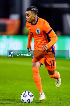 2024-11-18 - Sontje Hansen of Netherlands during the U21 International Friendly football match between Netherlands and England on November 18, 2024 at Yanmar Stadion in Almere, Netherlands - FOOTBALL - UNDER 21 FRIENDLY GAME - NETHERLANDS V ENGLAND - FRIENDLY MATCH - SOCCER