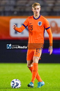 2024-11-18 - Max Bruns of Netherlands during the U21 International Friendly football match between Netherlands and England on November 18, 2024 at Yanmar Stadion in Almere, Netherlands - FOOTBALL - UNDER 21 FRIENDLY GAME - NETHERLANDS V ENGLAND - FRIENDLY MATCH - SOCCER