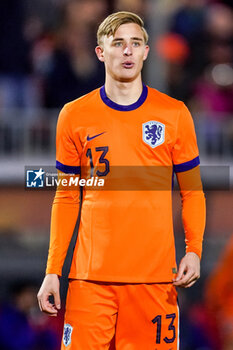 2024-11-18 - Max Bruns of Netherlands during the U21 International Friendly football match between Netherlands and England on November 18, 2024 at Yanmar Stadion in Almere, Netherlands - FOOTBALL - UNDER 21 FRIENDLY GAME - NETHERLANDS V ENGLAND - FRIENDLY MATCH - SOCCER