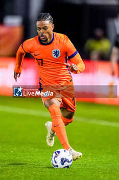 2024-11-18 - Sontje Hansen of Netherlands during the U21 International Friendly football match between Netherlands and England on November 18, 2024 at Yanmar Stadion in Almere, Netherlands - FOOTBALL - UNDER 21 FRIENDLY GAME - NETHERLANDS V ENGLAND - FRIENDLY MATCH - SOCCER