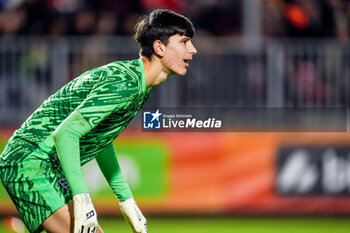 2024-11-18 - James Beadle of England during the U21 International Friendly football match between Netherlands and England on November 18, 2024 at Yanmar Stadion in Almere, Netherlands - FOOTBALL - UNDER 21 FRIENDLY GAME - NETHERLANDS V ENGLAND - FRIENDLY MATCH - SOCCER