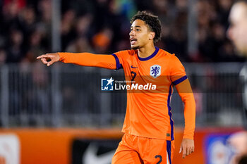 2024-11-18 - Tyrese Asante of Netherlands during the U21 International Friendly football match between Netherlands and England on November 18, 2024 at Yanmar Stadion in Almere, Netherlands - FOOTBALL - UNDER 21 FRIENDLY GAME - NETHERLANDS V ENGLAND - FRIENDLY MATCH - SOCCER