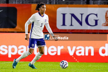 2024-11-18 - Bashir Humphreys of England during the U21 International Friendly football match between Netherlands and England on November 18, 2024 at Yanmar Stadion in Almere, Netherlands - FOOTBALL - UNDER 21 FRIENDLY GAME - NETHERLANDS V ENGLAND - FRIENDLY MATCH - SOCCER