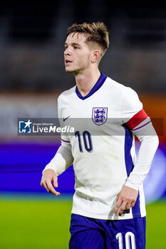 2024-11-18 - James McAtee of England during the U21 International Friendly football match between Netherlands and England on November 18, 2024 at Yanmar Stadion in Almere, Netherlands - FOOTBALL - UNDER 21 FRIENDLY GAME - NETHERLANDS V ENGLAND - FRIENDLY MATCH - SOCCER