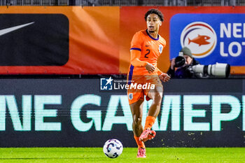 2024-11-18 - Tyrese Asante of Netherlands during the U21 International Friendly football match between Netherlands and England on November 18, 2024 at Yanmar Stadion in Almere, Netherlands - FOOTBALL - UNDER 21 FRIENDLY GAME - NETHERLANDS V ENGLAND - FRIENDLY MATCH - SOCCER