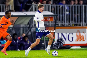 2024-11-18 - Tyler Dibling of England during the U21 International Friendly football match between Netherlands and England on November 18, 2024 at Yanmar Stadion in Almere, Netherlands - FOOTBALL - UNDER 21 FRIENDLY GAME - NETHERLANDS V ENGLAND - FRIENDLY MATCH - SOCCER