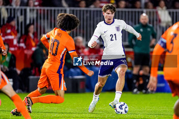 2024-11-18 - Tyler Dibling of England during the U21 International Friendly football match between Netherlands and England on November 18, 2024 at Yanmar Stadion in Almere, Netherlands - FOOTBALL - UNDER 21 FRIENDLY GAME - NETHERLANDS V ENGLAND - FRIENDLY MATCH - SOCCER