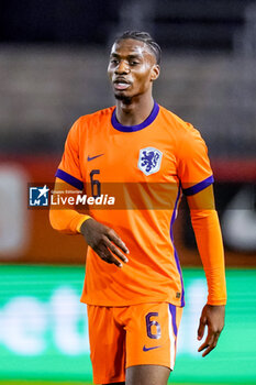 2024-11-18 - Ezechiel Banzuzi of Netherlands during the U21 International Friendly football match between Netherlands and England on November 18, 2024 at Yanmar Stadion in Almere, Netherlands - FOOTBALL - UNDER 21 FRIENDLY GAME - NETHERLANDS V ENGLAND - FRIENDLY MATCH - SOCCER