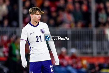 2024-11-18 - Tyler Dibling of England during the U21 International Friendly football match between Netherlands and England on November 18, 2024 at Yanmar Stadion in Almere, Netherlands - FOOTBALL - UNDER 21 FRIENDLY GAME - NETHERLANDS V ENGLAND - FRIENDLY MATCH - SOCCER