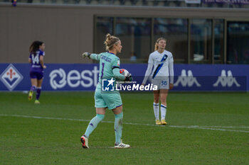 2024-02-06 - Goalkeeper Katja Schroffenegger (1 Fiorentina) - ACF FIORENTINA VS FC INTERNAZIONALE WOMEN - WOMEN ITALIAN CUP - SOCCER