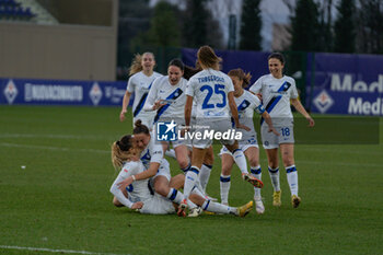 2024-02-06 - Michela Cambiaghi (36 Inter) celebrate with teammates after scoring - ACF FIORENTINA VS FC INTERNAZIONALE WOMEN - WOMEN ITALIAN CUP - SOCCER