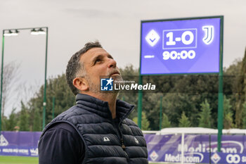 2024-03-03 - head coach Sebastian De La Fuente (Fiorentina) - FIORENTINA VS JUVENTUS WOMEN - WOMEN ITALIAN CUP - SOCCER