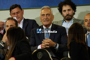 2024-05-24 - FIGC President Gabriele Gravina during the match between AS Roma v ACF Fiorentina at Dino Manuzzi Stadium on May 24, 2024 in Cesena, Italy. ©Photo: Cinzia Camela. - FINAL - AS ROMA VS ACF FIORENTINA - WOMEN ITALIAN CUP - SOCCER