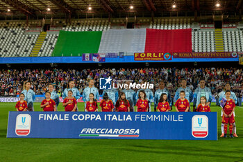 2024-05-24 - ACF Fiorentina line-up during the match between AS Roma v ACF Fiorentina at Dino Manuzzi Stadium on May 24, 2024 in Cesena, Italy. ©Photo: Cinzia Camela. - FINAL - AS ROMA VS ACF FIORENTINA - WOMEN ITALIAN CUP - SOCCER