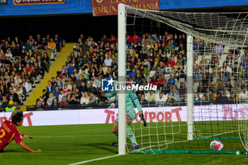 2024-05-24 - Moeka Minami of AS Roma, scores the goal during the match between AS Roma v ACF Fiorentina at Dino Manuzzi Stadium on May 24, 2024 in Cesena, Italy. ©Photo: Cinzia Camela. - FINAL - AS ROMA VS ACF FIORENTINA - WOMEN ITALIAN CUP - SOCCER