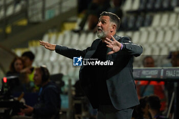 2024-05-24 - ACF Fiorentina coach Sebastian De La Fuente during the match between AS Roma v ACF Fiorentina at Dino Manuzzi Stadium on May 24, 2024 in Cesena, Italy. ©Photo: Cinzia Camela. - FINAL - AS ROMA VS ACF FIORENTINA - WOMEN ITALIAN CUP - SOCCER