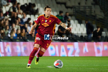 2024-05-24 - As Roma player Elena Linari during the match between AS Roma v ACF Fiorentina at Dino Manuzzi Stadium on May 24, 2024 in Cesena, Italy. ©Photo: Cinzia Camela. - FINAL - AS ROMA VS ACF FIORENTINA - WOMEN ITALIAN CUP - SOCCER