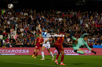 2024-05-24 - As Roma player Valentina Giacinti scores the goal during the match between AS Roma v ACF Fiorentina at Dino Manuzzi Stadium on May 24, 2024 in Cesena, Italy. ©Photo: Cinzia Camela. - FINAL - AS ROMA VS ACF FIORENTINA - WOMEN ITALIAN CUP - SOCCER