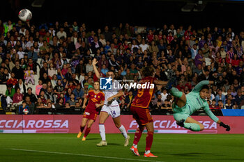 2024-05-24 - As Roma player Valentina Giacinti scores the goal during the match between AS Roma v ACF Fiorentina at Dino Manuzzi Stadium on May 24, 2024 in Cesena, Italy. ©Photo: Cinzia Camela. - FINAL - AS ROMA VS ACF FIORENTINA - WOMEN ITALIAN CUP - SOCCER