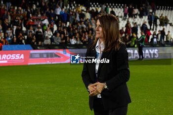 2024-05-24 - Head of AS Roma women's football Elisabetta 'Betty' Bavagnoli is seen after the Women Supercup match betweeen AS Roma and ACF Fiorentina at Dino Manuzzi Stadium on May 24, 2024 in Cesena, Italy. - FINAL - AS ROMA VS ACF FIORENTINA - WOMEN ITALIAN CUP - SOCCER